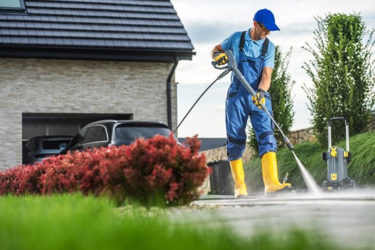 How often should you pressure wash your house to improve curb appeal.