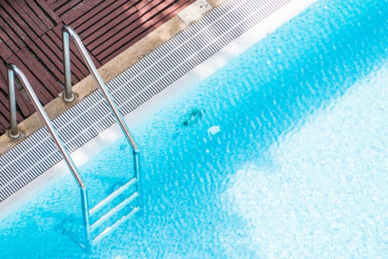 How to get rid of black mold on pool deck.