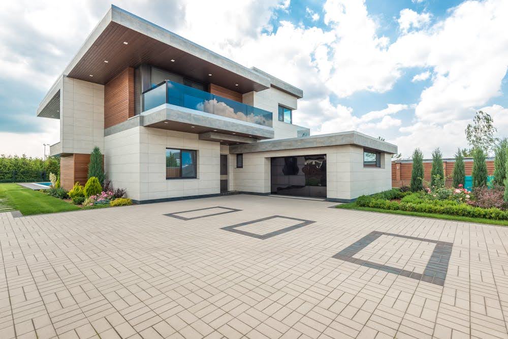 Can you power wash stamped concrete?